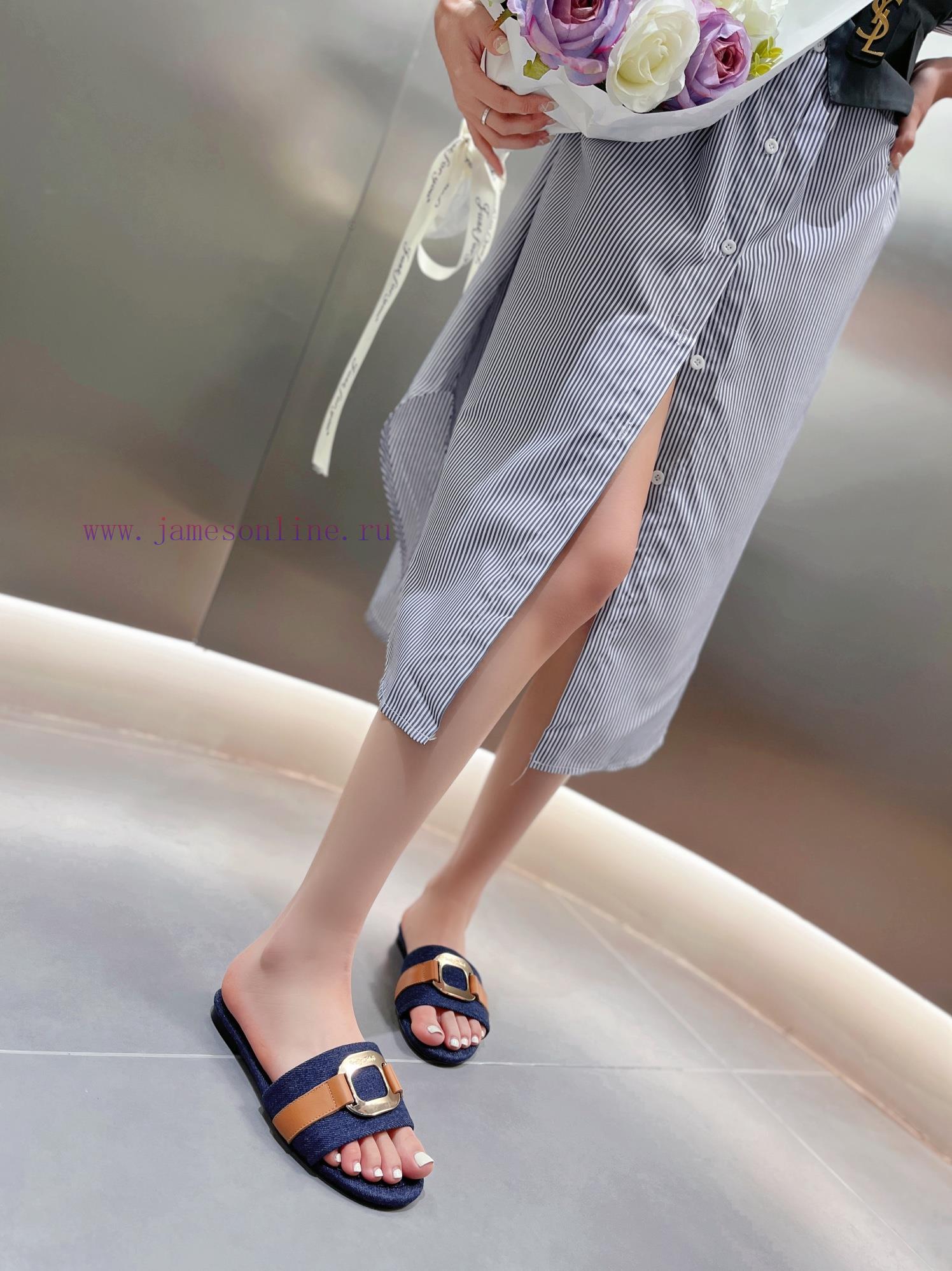 2024/Chloe slippers are a comfortable and stylish choiceRich color selection, black brown, l4q82o58z - Image 8