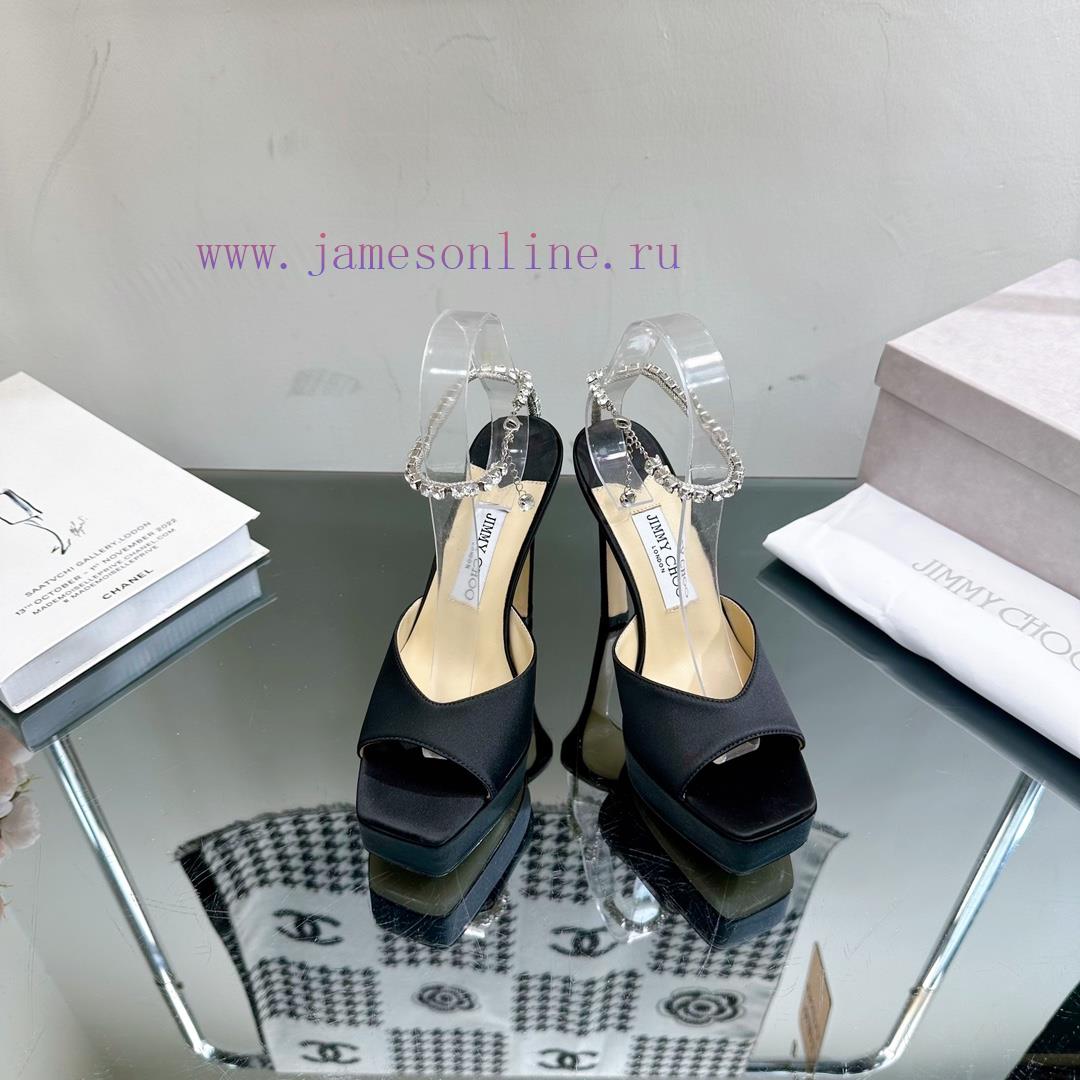 ? Jimmy Choo ? Classic waterproof platform high-heeled sandals——————————Our JC family alwaye33q71k6 - Image 2