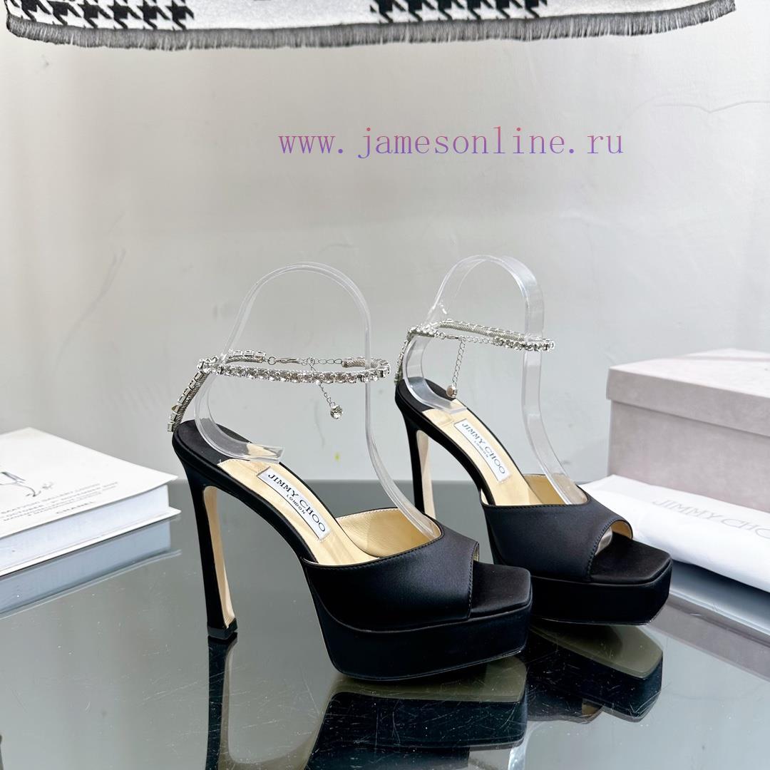 ? Jimmy Choo ? Classic waterproof platform high-heeled sandals——————————Our JC family alwaye33q71k6 - Image 6