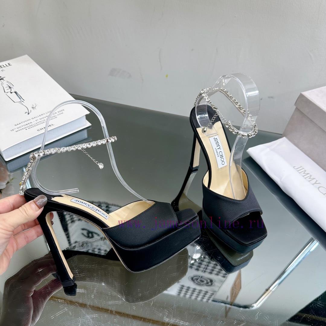 ? Jimmy Choo ? Classic waterproof platform high-heeled sandals——————————Our JC family alwaye33q71k6 - Image 8