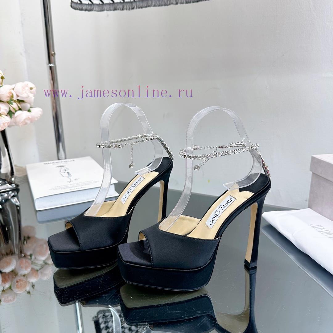 ? Jimmy Choo ? Classic waterproof platform high-heeled sandals——————————Our JC family alwaye33q71k6 - Image 9
