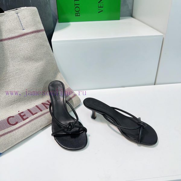 Bottega Veneta 24 Spring/Summer Easy Strap Cat Heel Slippers Sandals Ins&Xiaohongshu Many Inwvtyjub3