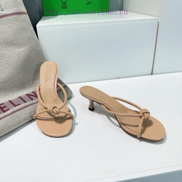 Bottega Veneta 24 Spring/Summer Easy Strap Cat Heel Slippers Sandals Ins&Xiaohongshu Many Incq7bz5p7