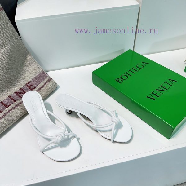 Bottega Veneta 24 Spring/Summer Easy Strap Cat Heel Slippers Sandals Ins&Xiaohongshu Many Inywsz9xe3