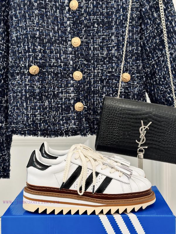 Adidas 234P New Product Classic Retro Casual Shoes Tassel Sports ShoesFashion bloggers are sm3ab4tz1