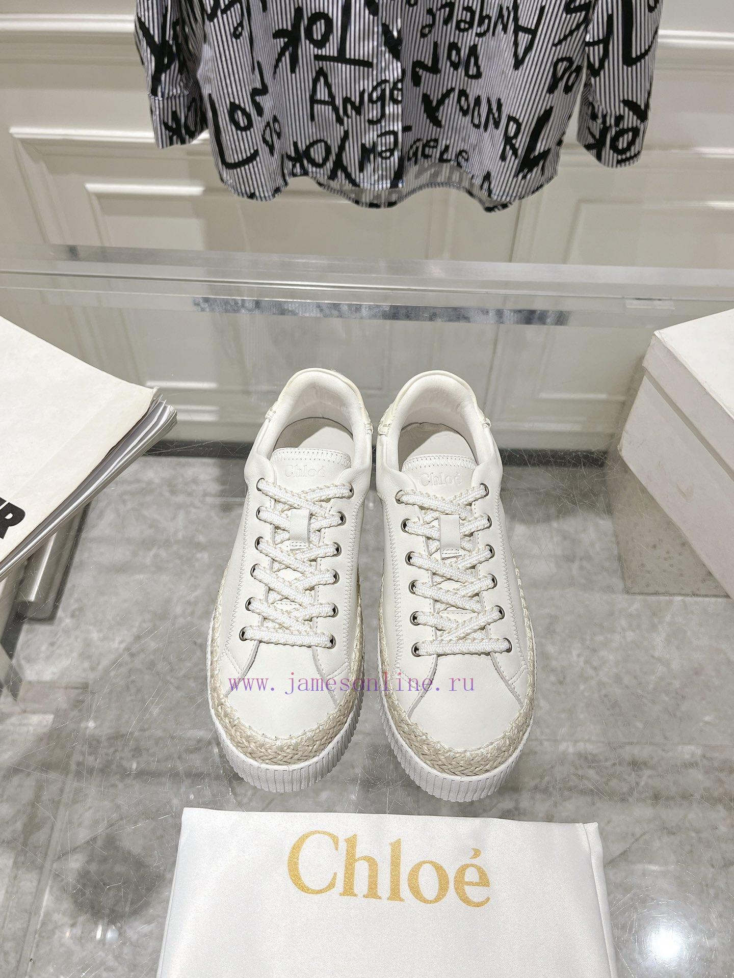 Chloe 24 New Hemp Edge Sports ShoesImported hemp rope edge hand sewn on the feet is super li9d8nj2yk - Image 2