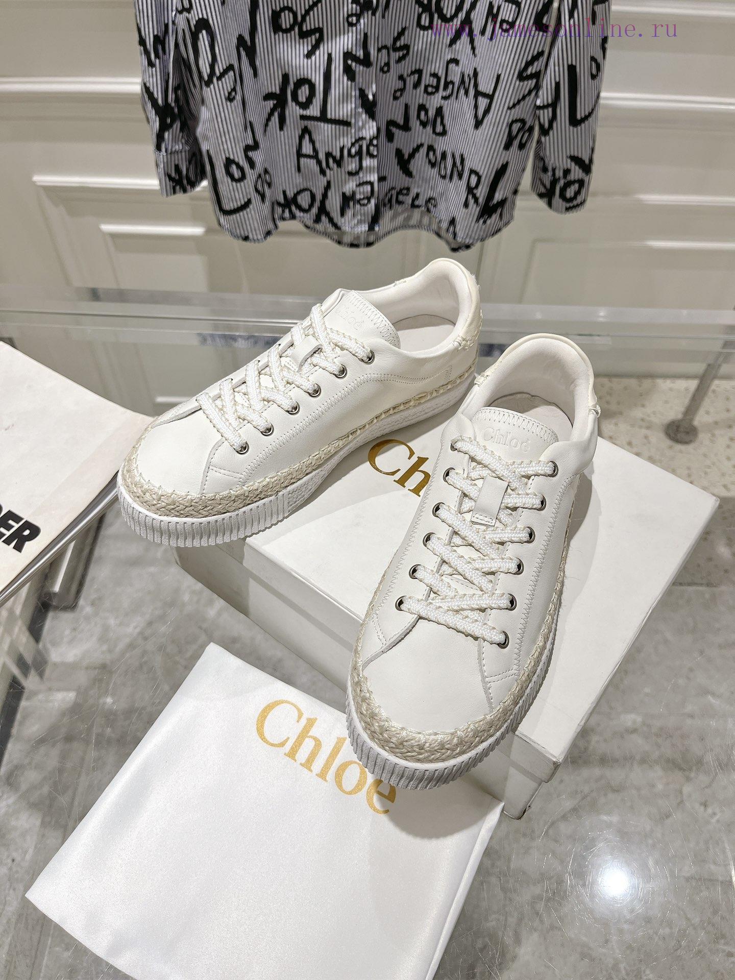 Chloe 24 New Hemp Edge Sports ShoesImported hemp rope edge hand sewn on the feet is super li9d8nj2yk - Image 7