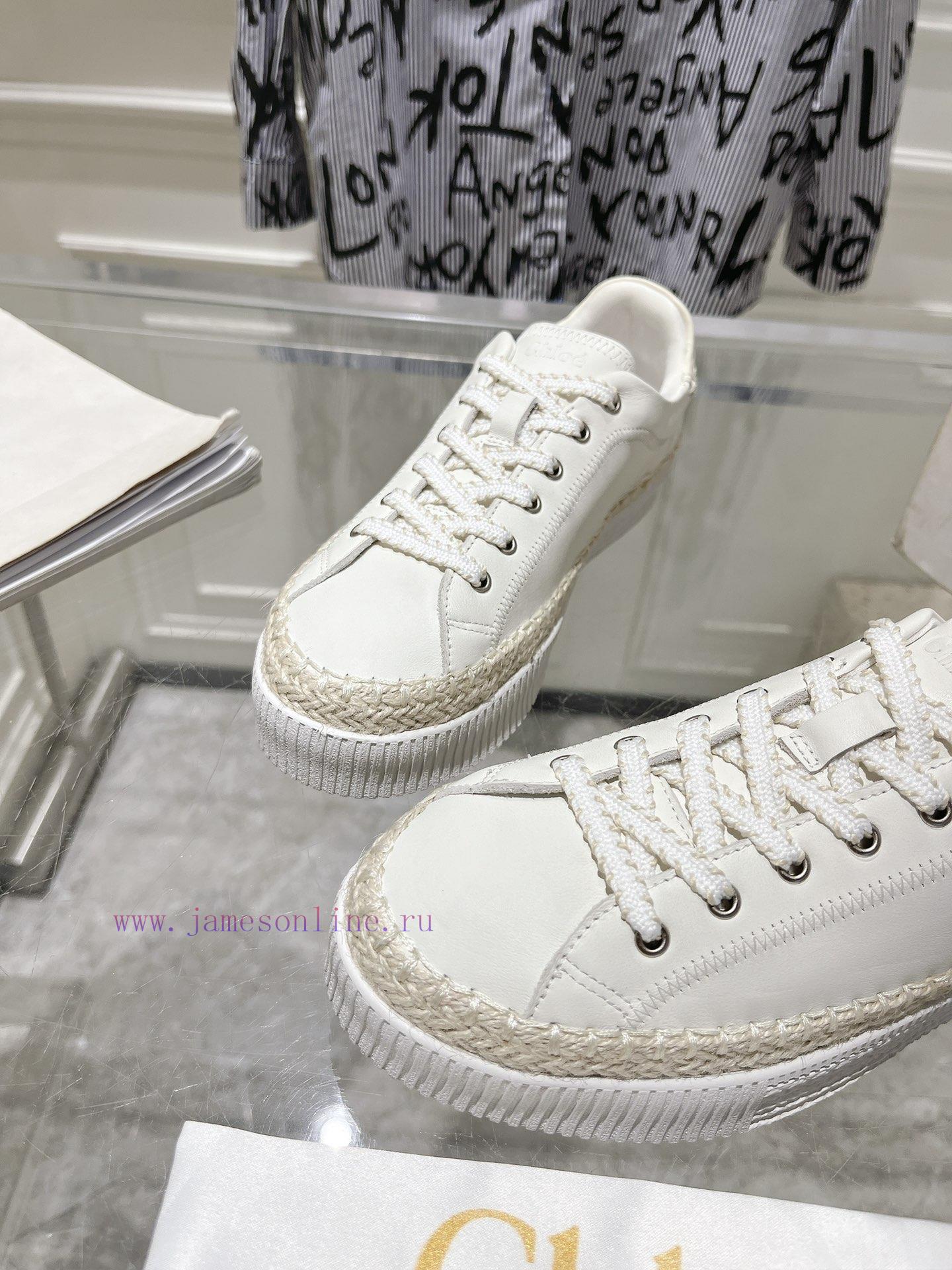 Chloe 24 New Hemp Edge Sports ShoesImported hemp rope edge hand sewn on the feet is super li9d8nj2yk - Image 9