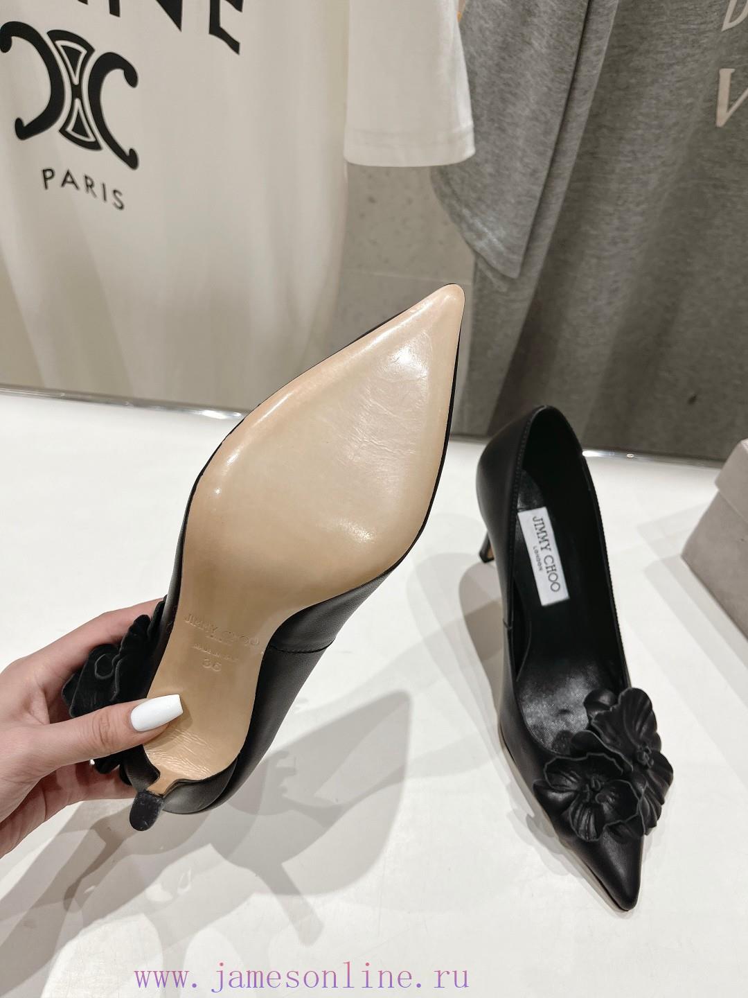 . J * MMY CHOO * | JC/Jimmy Week 2024 Spring/Summer New AMITA/FLOWERS 45 Series Barefoot Hswiorsww - Image 10