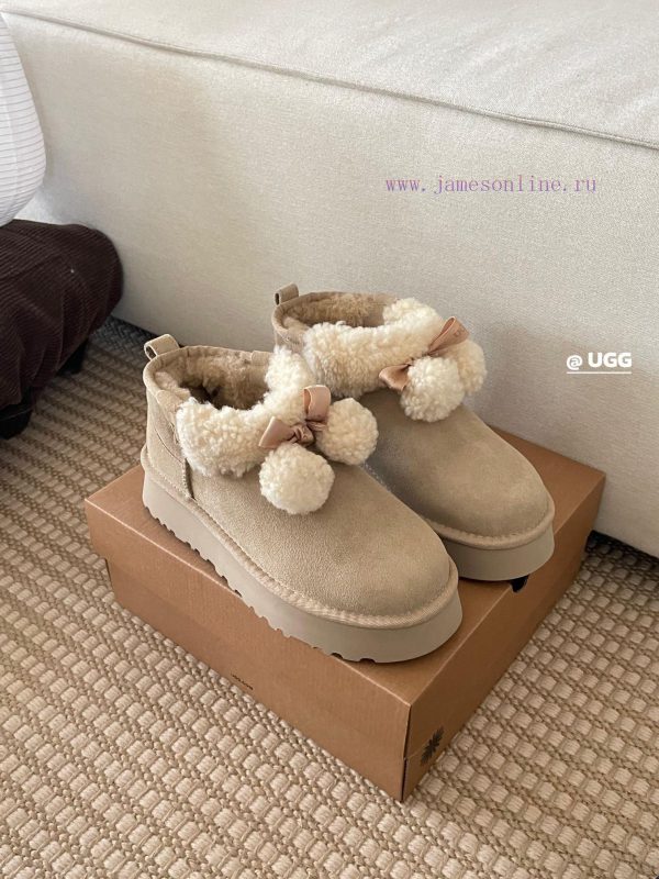 , ? * g ₂₀₂₄. 3cm thick bottom small curly double haired ballFull of girlish vibe, low cut mfko6wg6b