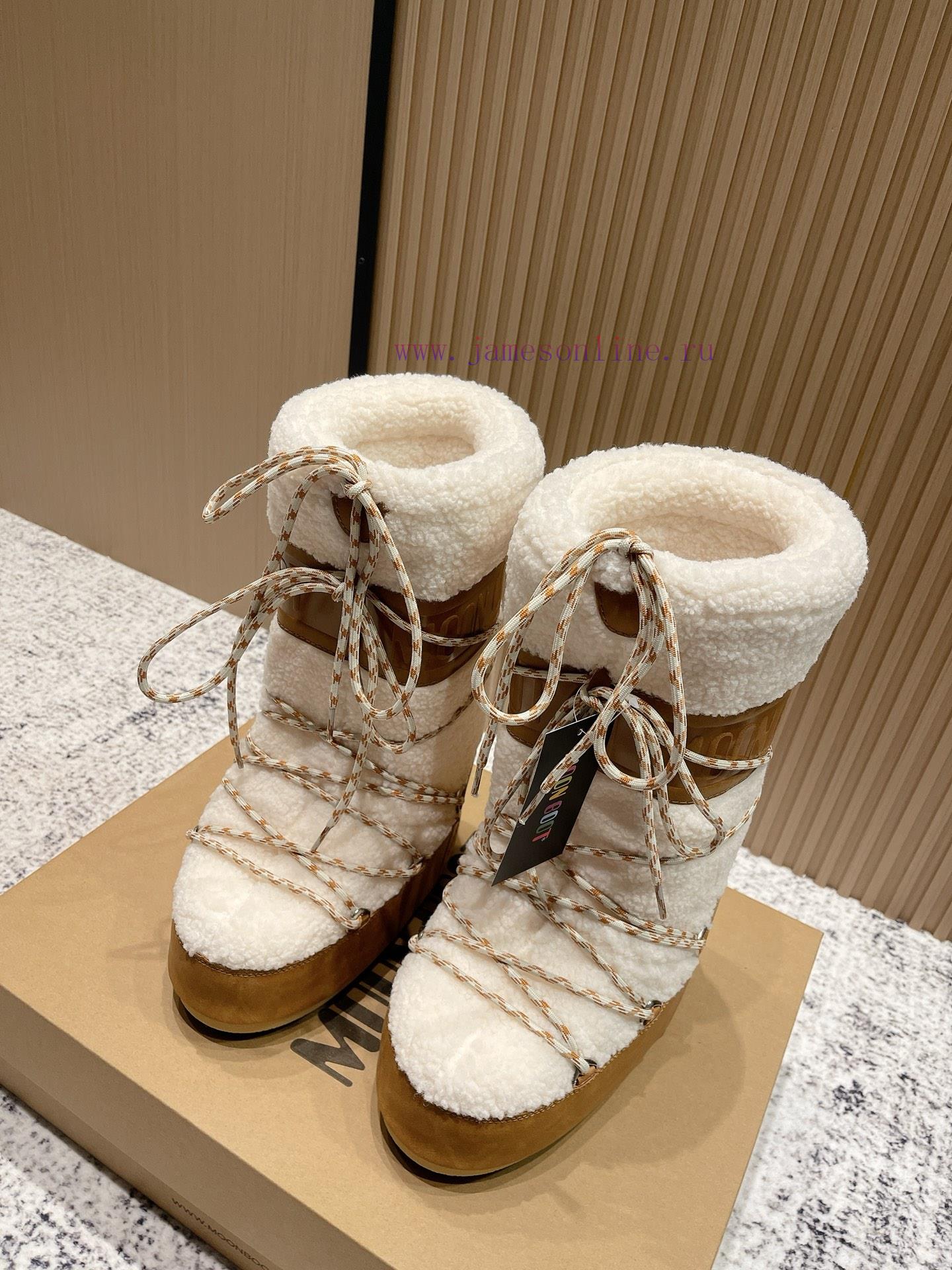λευκα μποτακια cowboy | Top TierMoon Boot 25/Latest Autumn And Winter Ugly And Cute Snow Moon BootsForget About UGG Guc ho1m450q | ξύλινα τακουνια που κανουν θορυβο - Image 2