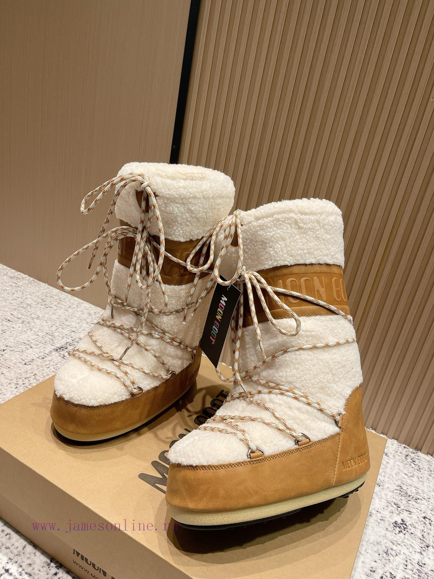 λευκα μποτακια cowboy | Top TierMoon Boot 25/Latest Autumn And Winter Ugly And Cute Snow Moon BootsForget About UGG Guc ho1m450q | ξύλινα τακουνια που κανουν θορυβο - Image 3