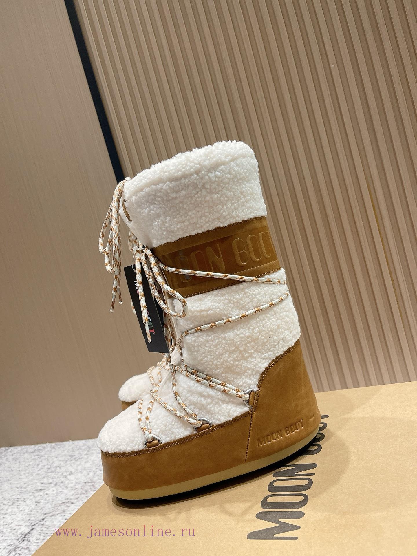 λευκα μποτακια cowboy | Top TierMoon Boot 25/Latest Autumn And Winter Ugly And Cute Snow Moon BootsForget About UGG Guc ho1m450q | ξύλινα τακουνια που κανουν θορυβο - Image 6