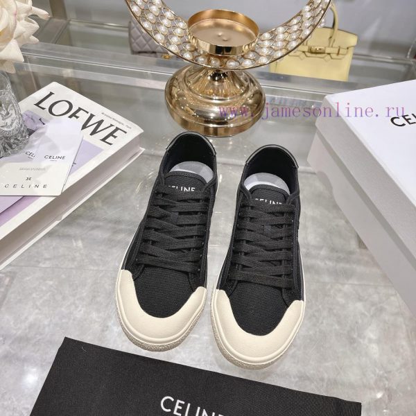 τακουνια με χοντρο τακουνι | Celine 2024 Spring/Summer New Collection: Splicing Leather Triumphal Arch Logo Biscuit Flat Cas b1q4c8hx | γιατι με χτυπανε τα παπουτσια