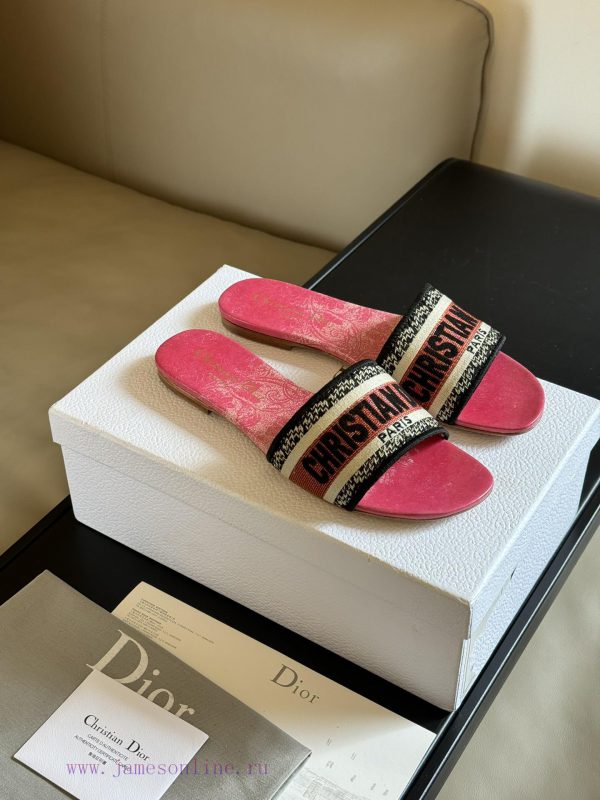 μποζικησ γοβεσ με ψηλο τακουνι | Dior Ss24 New Arrival～CDior Classic Embroidered Slippers In Classic Colors+24 New ColorsExquisi hhf9vk65 | μποτακια δερματινα αγορι
