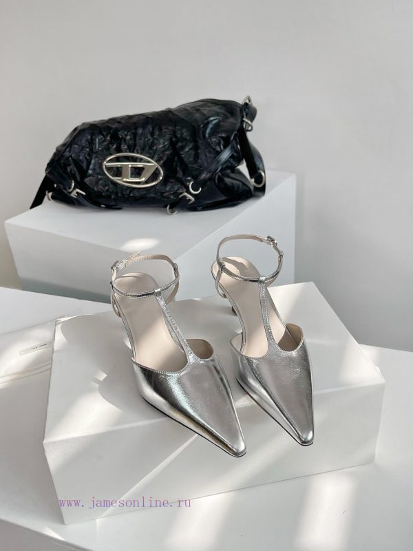 γαλαζιο φορεμα φουξια πεδιλα | 🫰The Row24 New T-shaped Pointed SandalsComfortable On The Feet Wearing It Makes You Look Like A tyv3vkfz | συνδυασε σωστα τα χοντρα τακουνια