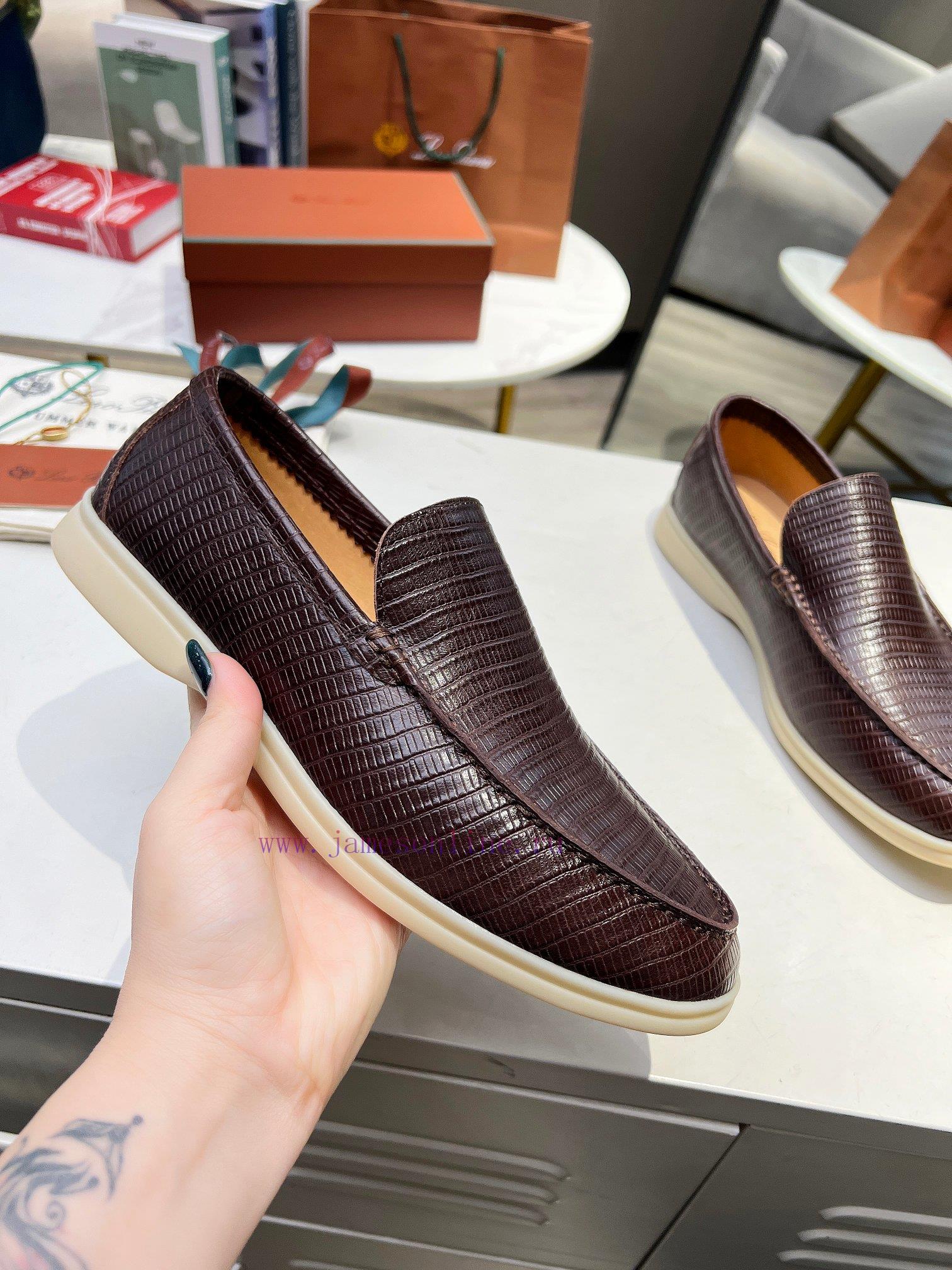 εργοστασια παπουτσιων ελλαδα | 🧚 Loro Piana * Top Genuine Grade Full Range Classic Single Shoe Purchase Original 11 CopiesFoun rtjqvc8a | παπουτσια mexx γυναικεια - Image 4