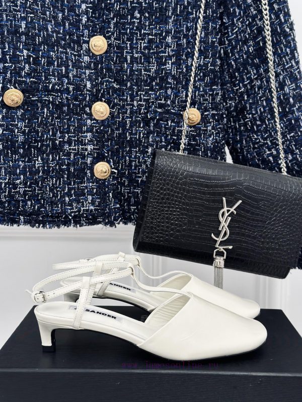 μποτακια με τακουνι 2025 | JILSANDE * New Product Of Jilsanda 24SKitten And Baotou SandalsThe Shoe Upper Is Made Of Import cjnayjjj | παπουτσια bibi lou
