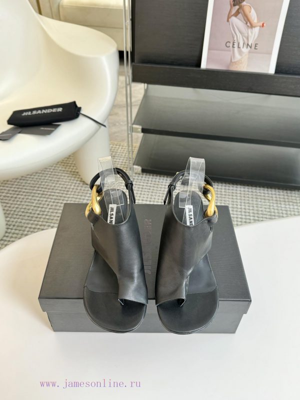 λάστιχο στις μποτες | JILSANDER 24 Spring/Summer Minimalist High Heel Buckle Round Head Fine Heel Sandals Single Shoe wpb42ln9 | μποτακια ανδρικα merrell