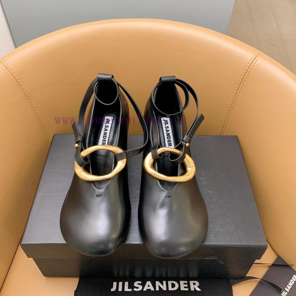 γυναικειες ορθοπεδικες παντοφλες | Jil Sander's Spring/Summer New Round Head Small Single Shoes With Large Round Head. With The Ad x2yx7mbj | χρυσα πεδιλα αρχαιοελληνικα