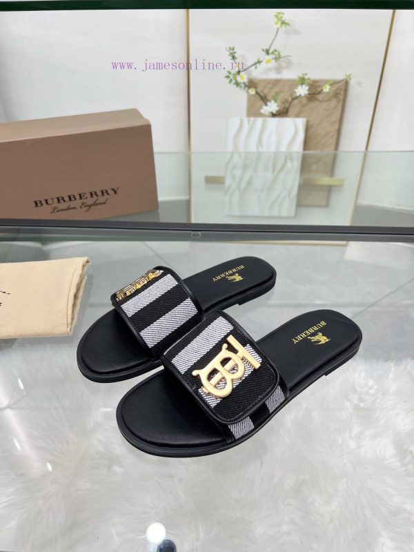 νυφικες παντοφλες χειμωνιατικες | Rubber Sole P Leather Sole P280New Burberry Sandals Original Checkered Fabric Simple Comfortabl w6fcekne | αγιοκαμπος φερυ μποτ