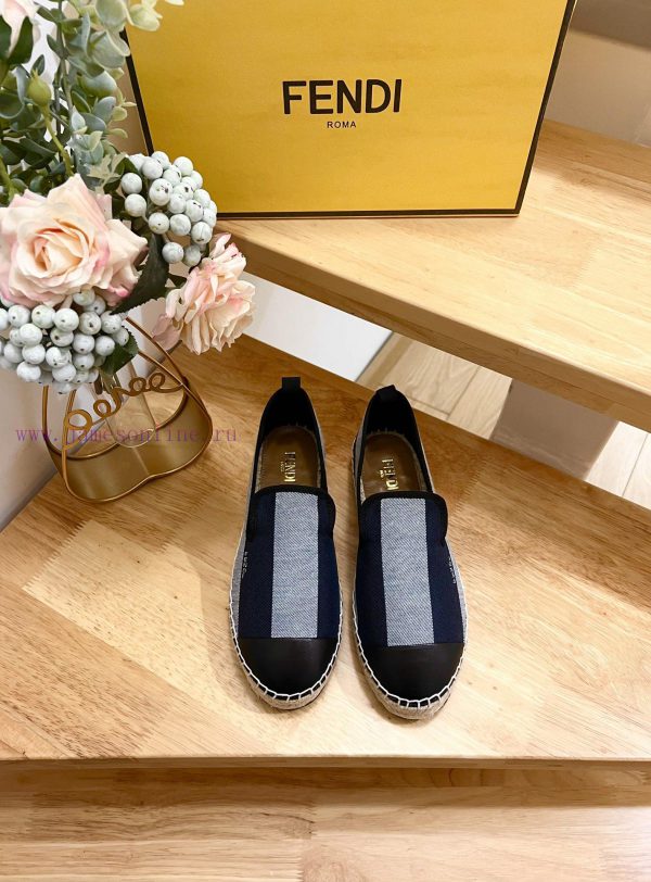12ποντα πεδιλα | P Women's And P Men's 300Fendi Men's And Women's Striped Linen Bottom Fishing Shoes Are Made Of a97iwomo | ολ σταρ με κρυφο τακουνι