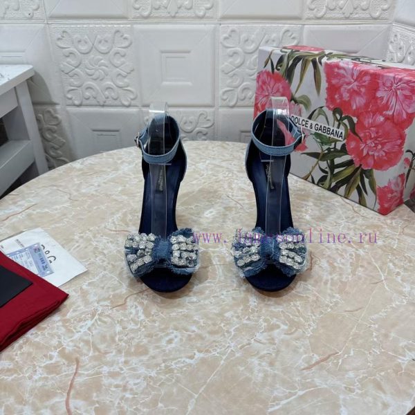 φλατ πεδιλα lace up | DG. Top Tier High QualityNew Gold Buckle High-heeled SandalsShoe Upper DenimInner SheepskinHeig yjpcwtj9 | παπουτσια guess ανδρικα