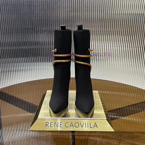 aku μποτάκια γιάννενα | R ᴇɴᴇ C ᴀᴏᴠ ɪʟʟᴀ | 2024 Snake Shaped Autumn And Winter Bestseller CLEO Sock Boots High Heels An gu973yo9 | νυφικα παπουτσια μεγαλα νουμερα