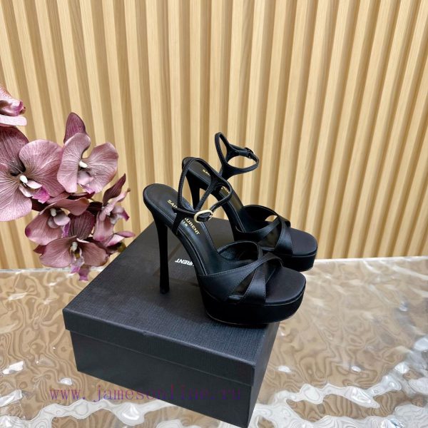 10ος αιωνας τακουνια | New YSL Saint Laurent - SS2024 Summer Fish Mouth High Heels New Fashion High Heels Sandals————— epqg4i9e | μποτακια αρμανι γυναικεια