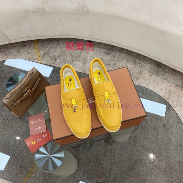 παπουτσια 52 νουμερο | Loro Piana Lambhair Loafers Italy's Top Cashmere Retro Elegant Low-key Luxury Fashion Practical eun030u0 | all star παπουτσια φθηνα