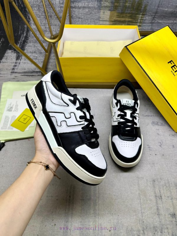ανατομικες παντοφλες φαρμακειου | FENDI MatcHermes Sneakers With Black Cowhide Material Adorned With White And Black Cowhide Deta hv63pr2g | voi noi μποτες στισ σερρεσ