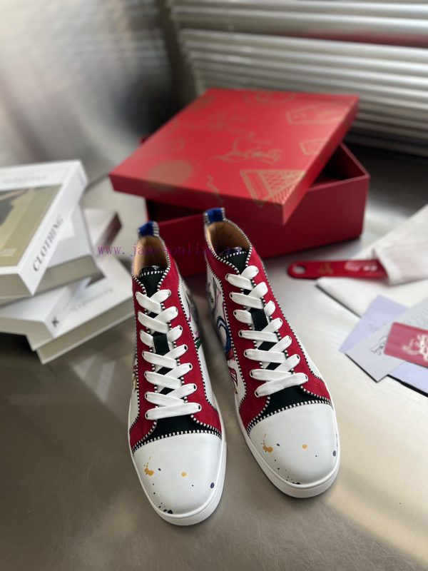 παντοφλες σκυλάκι | ╔ High Top Printed Love Light Version ╗️Top Level Customized Version𝑪𝒉𝒓𝒊𝒔𝒕𝒊𝒂𝒏 𝑳𝒐𝒖𝒃𝒐𝒖𝒕𝒊𝒏Whether zo68zvzy | froggy παιδικα παπουτσια