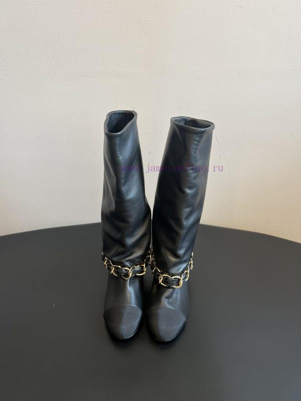 parex πεδιλα | Chanel 25SS New Chain Knight BootsThe Eternal Classic Is Sweet And Cool And Can Be Worn In Any 9nx7l5xq | γυναικεια παπουτσια αρβυλακια
