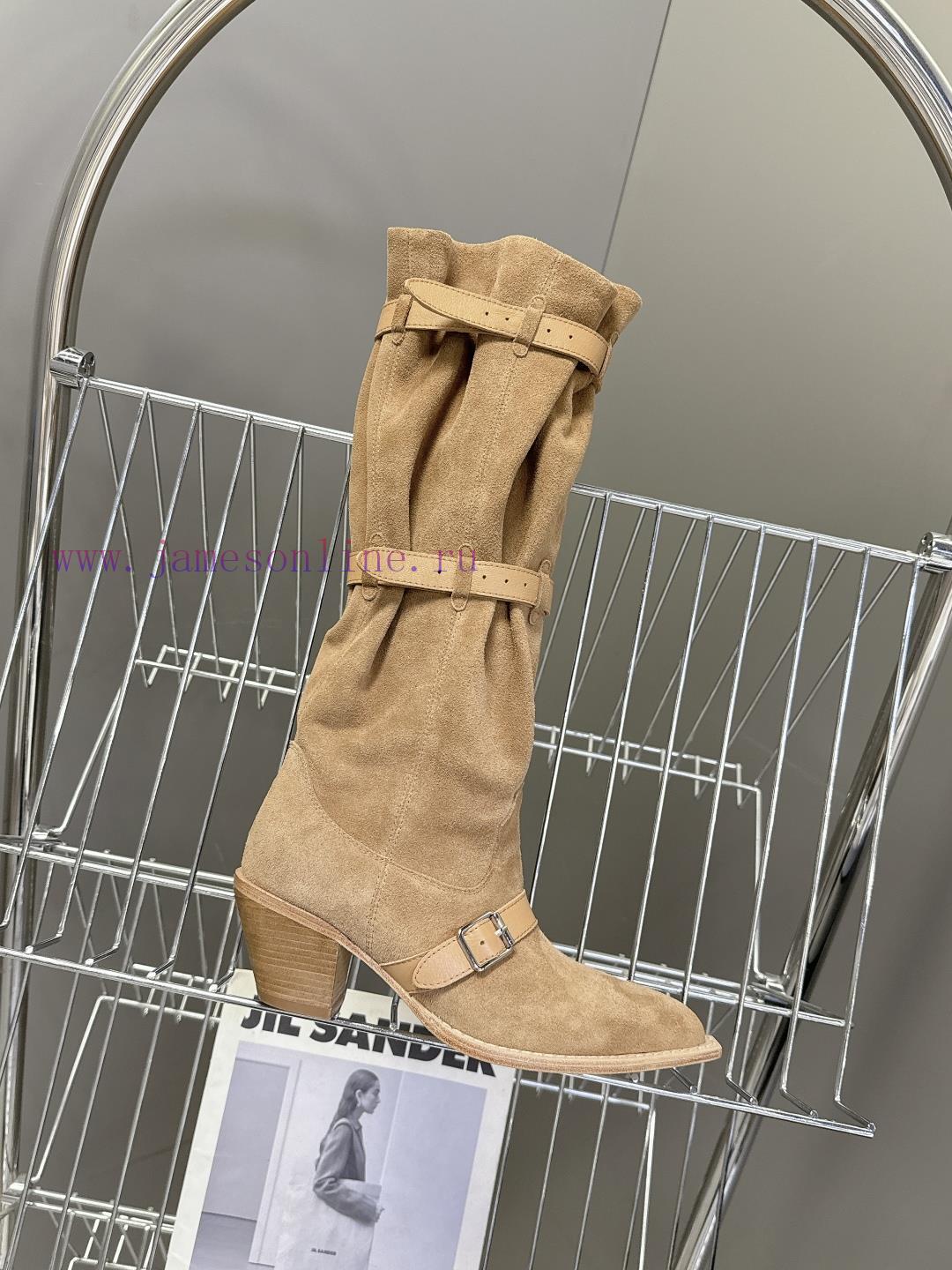 παντοφλεσ ανδρικεσ με γουνα | R13 Trendy Brand Autumn And Winter Lazy Style Buckle Strap European And American Style Thick He wck99rpm | forma adventure μπότες μοτοσυκλέτας - Image 6