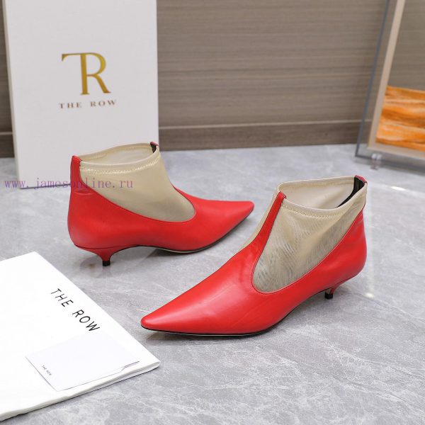 παντοφλες ξενοδοχειου χονδρικη | High Quality Niche Trendy Brand The Row25 Spring/summer French Retro Simple Style Mesh Cat Heel kyxtdwbc | moschoutis παπουτσια