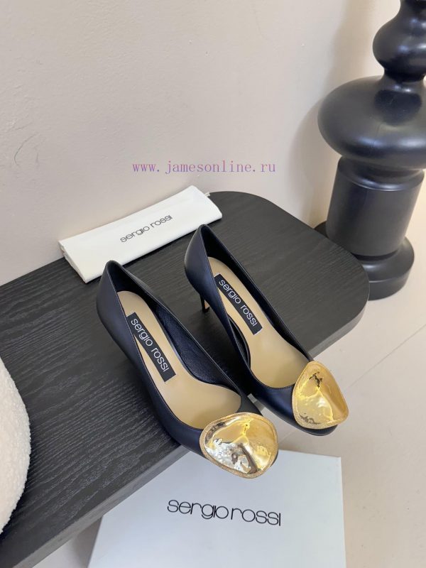 παντοφλες με χοντρο πατο σκρουτζ | Sergio Rossi's New High Heels Return For A New SeasonShoe Upper SheepskinInner SheepskinHigh He 1sitq5j9 | μαυρες ψηλοτακουνες μποτες