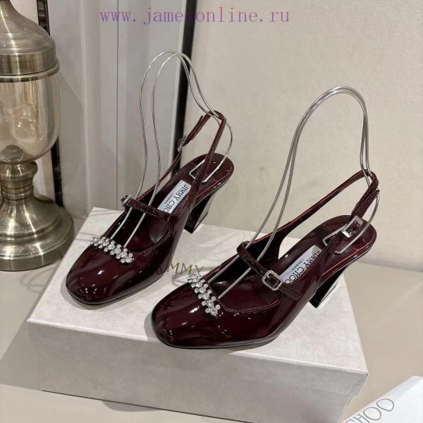 παντόφλες σε προσφορά | Jimmy Choo's New BELINDA SLING BACK With A Wine Red Cherry Color That Highlights The White Mary ie6ayhx5 | γαλοτσες παιδικες στη νεα φιλαδελφεια