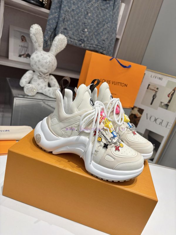 μποτακια με περλεσ | Top Tier2025 Spring LOUIS VUITTON | Super Versatile Leg Slimming Artifact With Vibrant Bow Bott 9rv54372 | παντοφλες πεπονια