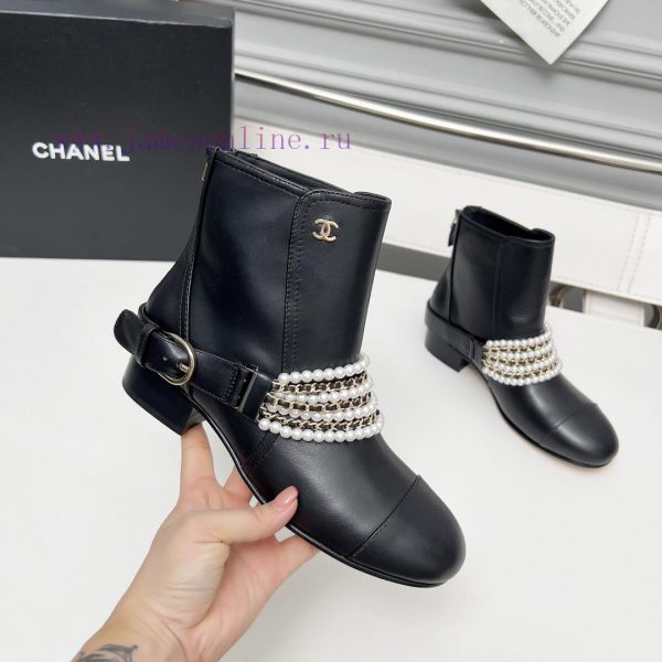 παντοφλεσ πισινασ | Chanel Chanel 2025 Autumn/winter Short Boots A Must-have Item For This Season's Autumn/winter S uyep9boj | passadena desigual πέδιλα