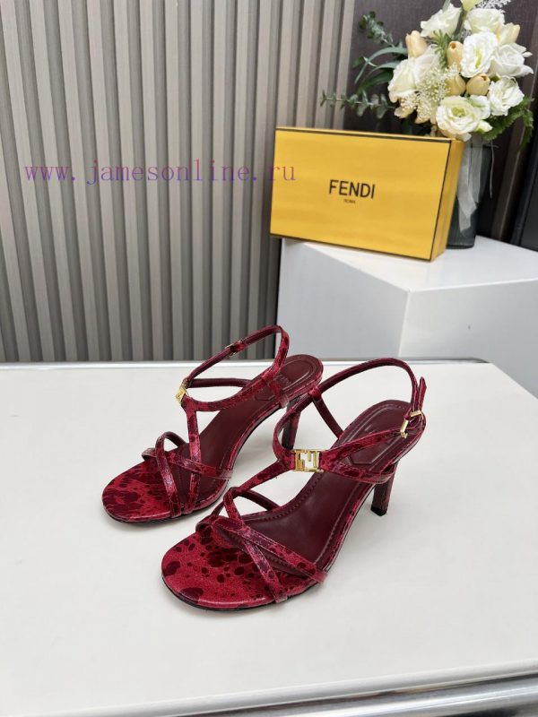 8 ποντοι τακουνι | Fendi's New Model LaunchedFabric Pattern LeatherInner SheepskinLarge Leather Sole+hot StampingS bz2zj28c | παπουτσια τυπου crocs