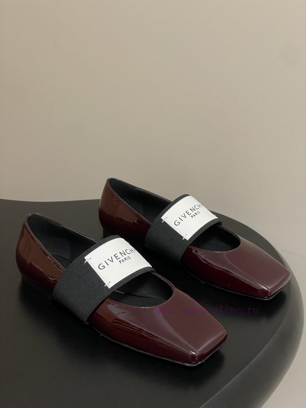 87 mules | 2025Fw Early Autumn New GIVENCHY Givenchy Zhang Ruonan Same Style Sliced Square Ballet Flat Sho lqkf7p9m | 3 τα παπουτσια της φρανυ