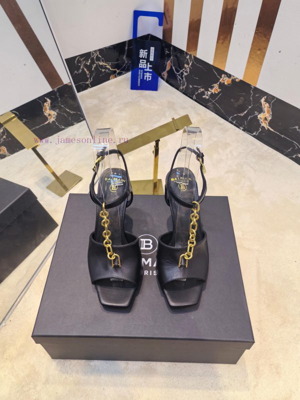 παντοφλες ονλινε | Out 𝘽𝙖𝙡 * 𝙖𝙞𝙣 Balmain 2026 Spring Fashion Show High Heels Chain SandalsBrand Balmain 𝘽𝙖𝙡𝙢𝙖𝙞𝙣 By n61sw6sz | πεδιλα παιδικα orchestra
