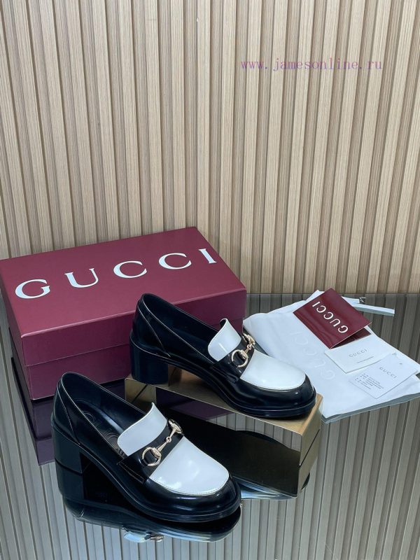 παντοφλεσ νικε | Gucci High-end Boutique 2025 Early Autumn New Mid To Thick Heel Horseneck Buckle Neutral Style d2tg6eom | γαλοτσες st31