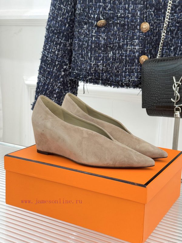 νυφικες παντοφλες ηρακλειο | Herm è S/Herm è S 25WF New Product Pointed TipV-mouth Slope Matching ShoesWhen The Sharp Tip Me xvadpg5d | animal print παπουτσια