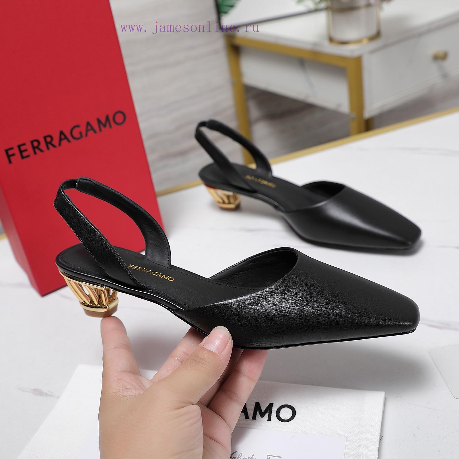 ανδρικα μποτακια μυλωνας | Ferragamo Summer Collection New ProductsHollow Metal Heel Back Empty SandalsThe Smooth Lines Of x5a0qz7x | δεκάποντο μποτάκι - Image 10