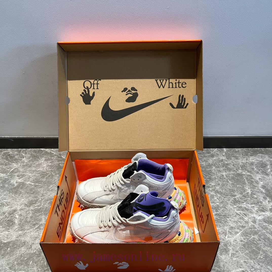 envie ανατομικες παντοφλες | Top Notch OFF-WHITE Nike ACG Air Terra Forma High Top Beige Shoe Upper Made Of High-quality Mat wrvbvjyt | sante βινυλ μποτες - Image 4