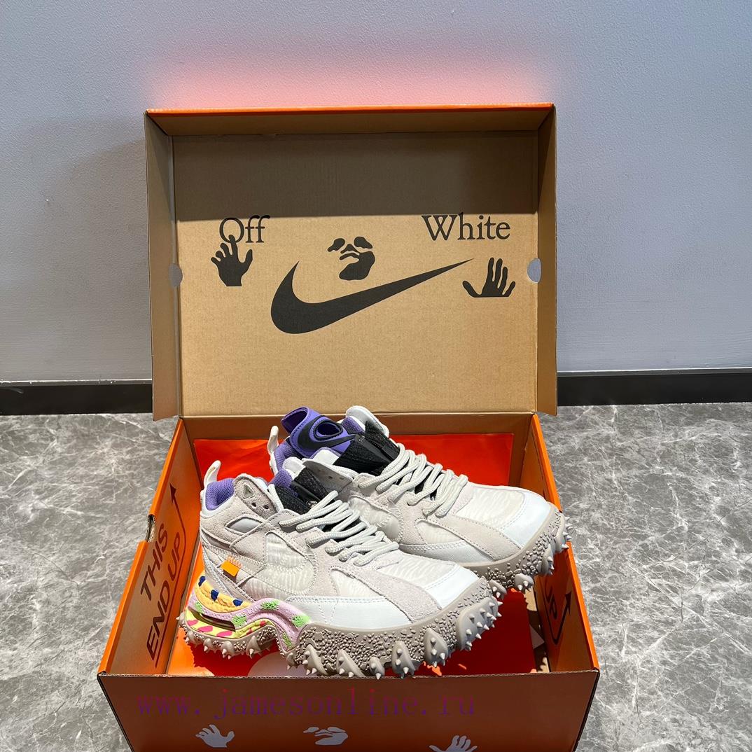 envie ανατομικες παντοφλες | Top Notch OFF-WHITE Nike ACG Air Terra Forma High Top Beige Shoe Upper Made Of High-quality Mat wrvbvjyt | sante βινυλ μποτες - Image 6