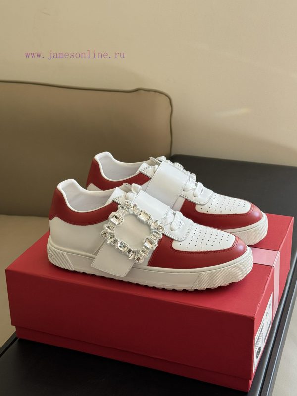 παντοφλες γυνακειεςζεστες | Roger Vivier Ss24 New Arrival-～RV 24 Spring/Summer Diamond Button White Shoes New ProductMade O rtymrh5o | xti μποτακια παιδικα