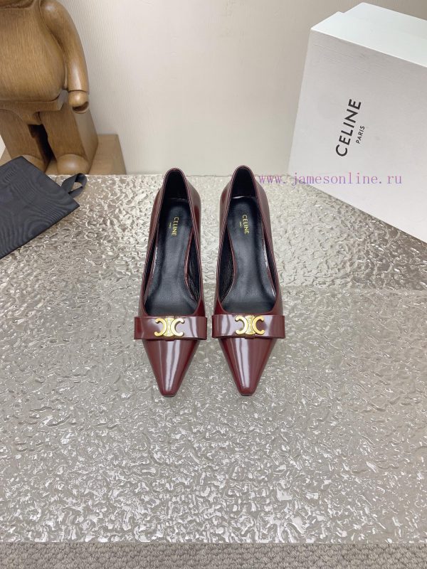 sandtoro παντοφλες | CELINE 24ss Spring Arc De Triomphe Collection Self Kept New Model With Pointed Cat And Tall/sho sqlw5pg9 | flat μποτακια δερματινα