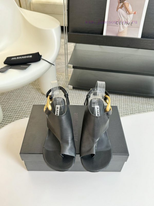 τακουνι express καταστηματα | JILSANDER 24 Spring/Summer Minimalist High Heel Buckle Round Head Fine Heel Sandals Single Shoe 5y6oso3a | zara παπουτσια με τακουνι